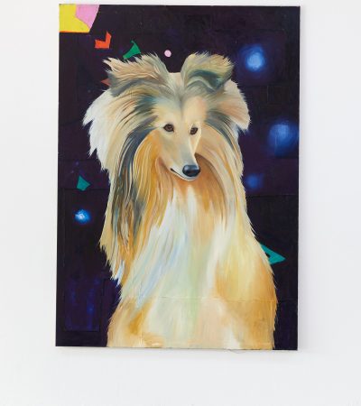 „Disco dog“, Exhibition view, Animalia, Galerie Stephany Kelly, 2023 (Photo credits Ludwig Kupfer)